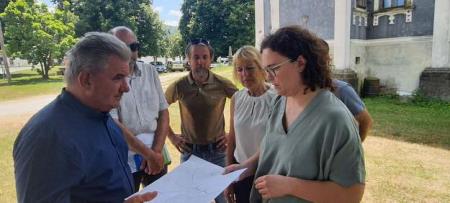 Občina - utrinek iz obiska ministra